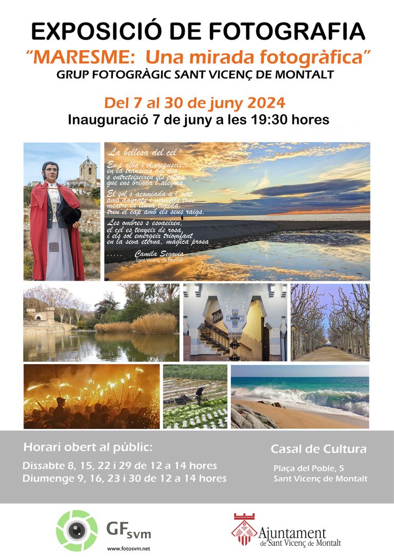 EXPOSICIÓ DE FOTOGRAFIA SOCIS 2024
