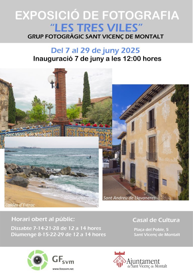 EXPOSICIÓ DE FOTOGRAFIA SOCIS 2025